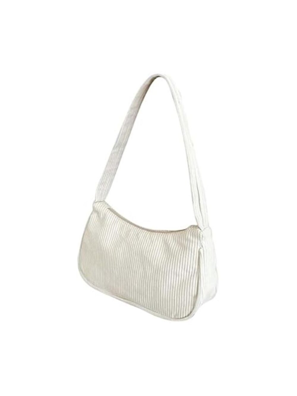 Shoulder Crescent Bag with Zipper Small Handbag for Women, Ladies' Shoulder Bag